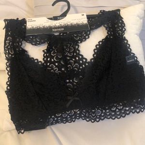 Kensie Lingerie Lace Bralette NWT